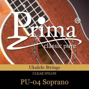 Prima PU-04 struny do ukulele sopranowego CLER NYLON