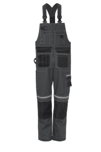 Spodnie ogrodniczki Adam Bezpieczny 280 - szary - 54