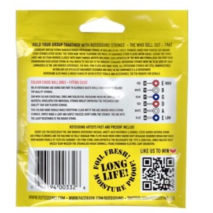 RotoSound Roto Yellows 10-46 struny do gitary elektrycznej