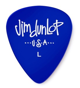 Dunlop 486 GELS kostka gitarowa LIGHT niebieska