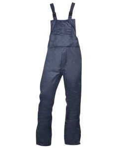 Spodnie ogrodniczki zimowe BC 60 K - niebieski - XXXL