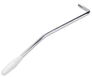 Wajcha chrom tremolo do gitary (biała końcówka)
