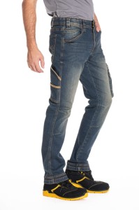 Spodnie robocze jeansy Rica Lewis JOBDY elastyczne  - 48