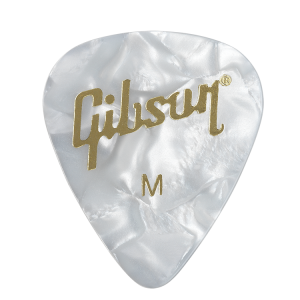 Gibson APRW12-74M kostka git. MEDIUM PEARL WHITE