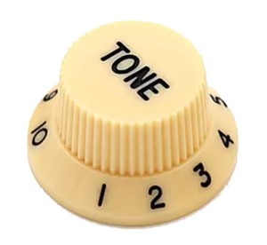 Kera GST0330T gałka potencjometru do gitary TONE kremowa