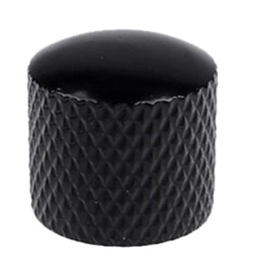 Kera GM0220 BK gałka potencjometru stal CZARNA