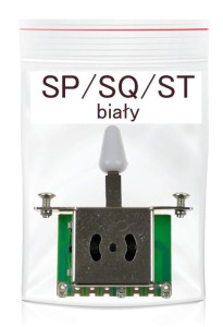 Kera przełącznik gitarowy 3-pozycyjny biały