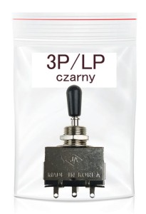 Kera przełącznik gitarowy 3-pozycyjny LP czarny