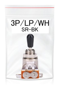 Kera przełącznik gitarowy 3pozycyjny LP mały SR/BK