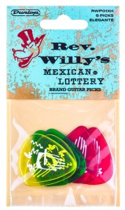 Dunlop RWP01X zestaw 6 kostek REV WILLY XH