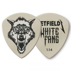 Dunlop WHITE FANG kostka gitarowa HETFIELD 114