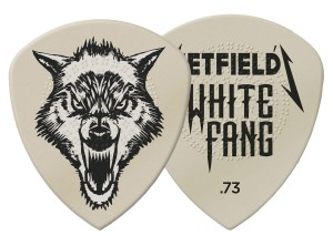 Dunlop WHITE FANG kostka gitarowa HETFIELD 0.73