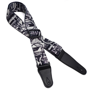 P&P pasek do gitary akustycznej/elektrycznej CITY (wzór I)