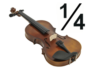 Prima SOLOIST ANTIQUE SKRZYPCE 1/4 futerał smyczek kalafonia