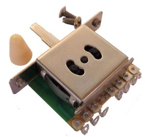 Przełącznik 5-pozycyjny BG do gitary typu stratocaster / superstrat