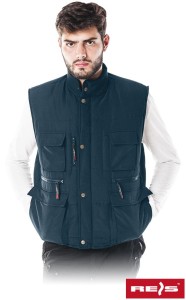 Bezrękawnik KORMORAN - granatowy - 3XL