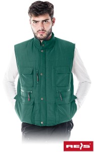 Bezrękawnik KORMORAN - zielony - M