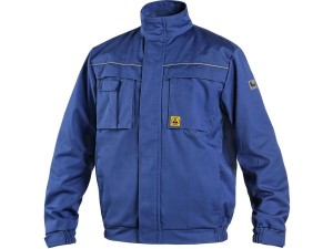Bluza antystatyczna CXS ELEKTROTECHNIK II ESD męska - granatowy - 50