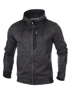 Bluza ARDON 3DBreathe melange - szaro-czarny - M