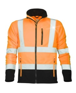 Bluza ostrzegawcza z polaru SIGNAL - pomarańczowy - XXXL