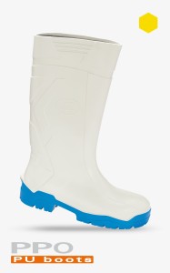 Buty 1044 z poliuretanu z metal. podnoskiem - 43