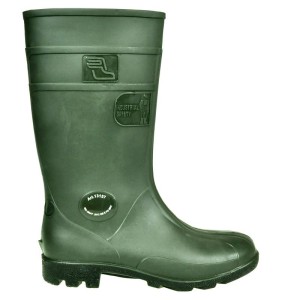 Buty 13157 robocze gumowe PVC - oliwka - 39