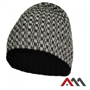 Czapka zimowa dziana DOUBLE