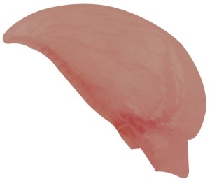 Czepek PP INA - czerwony - 53cm