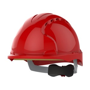 Hełm ochronny EVO3 Micro Peak wentylowany - czerwony