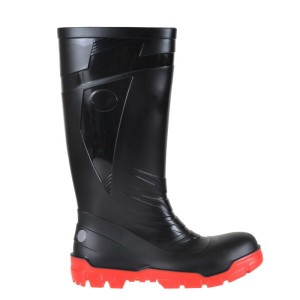Kalosze bezpieczne FAGUM TERMINATOR S5 ATF - czarno-czerwony - 38