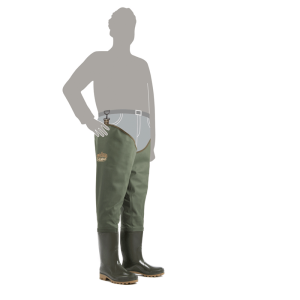 Kalosze GRAND WADERS męskie wodery - oliwkowy - 42
