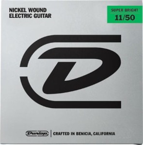 Dunlop Super Bright struny do gitary elektrycznej 11-50