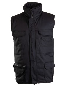 Kamizelka BENEFIT BRASS 7-kieszeniowa - czarny - L