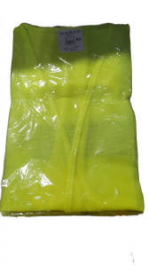 Kamizelka ostrzegawcza z taśmą żółta - 2XL