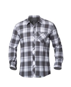 Koszula flanelowa OPTIFLANNEL - szary - 4XL