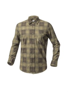 Koszula flanelowa URBAN - khaki - S