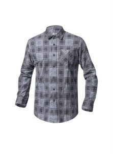 Koszula flanelowa URBAN - szary - 5XL