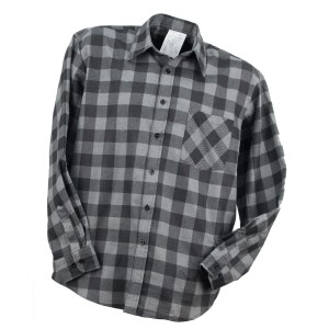 Koszula flanelowa URGENT - grey - 41