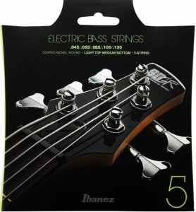 Ibanez struny do gitary basowej 5 strunowej 45-130