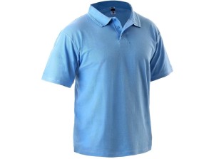 Koszulka polo CXS MICHAEL - błękitny - L