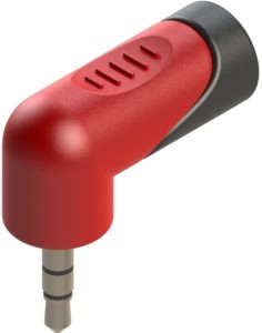 Roxtone RPAN200 przejściówka mały jack gniazdo wtyk kątowa