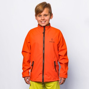 Kurtka treningowa wodoodporna PROS SPORTS model 713 dziecięca - pomarańczowy - 134-140/S