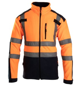 Polar BRIXTON FLASH z pasami odblaskowymi KAT. 2 Klasa 2 - pomarańczowy - XXXL