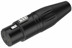 Roxtone RX3FP-BT wtyk XLR żeński CZARNY