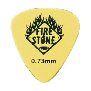 Fire&Stone kostka gitarowa Tortex 0,73 mm, żółty