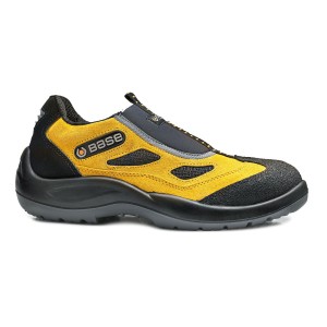 Półbuty Four Holes Shoe S1P SRC - czarny/żółty - 45