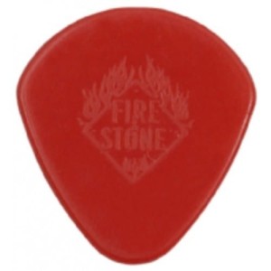 Fire&Stone kostka gitarowa Jazz 3 Spiczasty, czerwony, 1,38 m