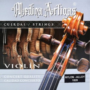 Medina Artigas 1820 struny koncertowe do skrzypiec Nylon-Alloy
