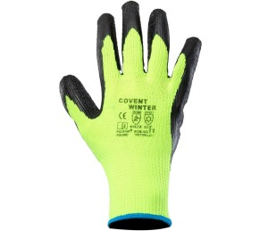 Rękawice COVENT WINTER kat. II - żółty - 8