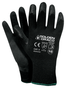 Rękawice powlekane lateksem GOLDEN DRACO Set B - 09